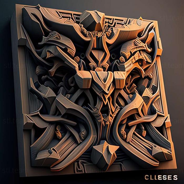 3D model Closers game (STL)